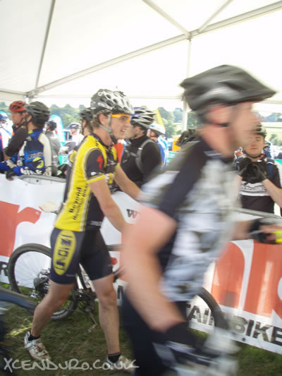 James was riding for Pronghorn Racing, putting in some very fast laps he was clearly feeling it