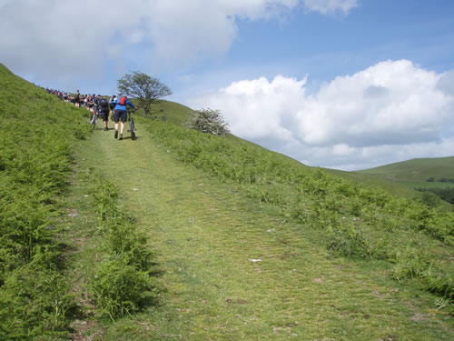 The climbing was relentless.  This beat most people and was so steep that it actually hurt your ankles just to walk up it, not that I would know as I cleaned it (not!)The climbing was relentless.  This beat most people and was so steep that it actually hurt your ankles just to walk up it, not that I would know as I cleaned it (not!)